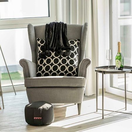 Appartement Schilfperle - Oase Am Haff Garz  المظهر الخارجي الصورة